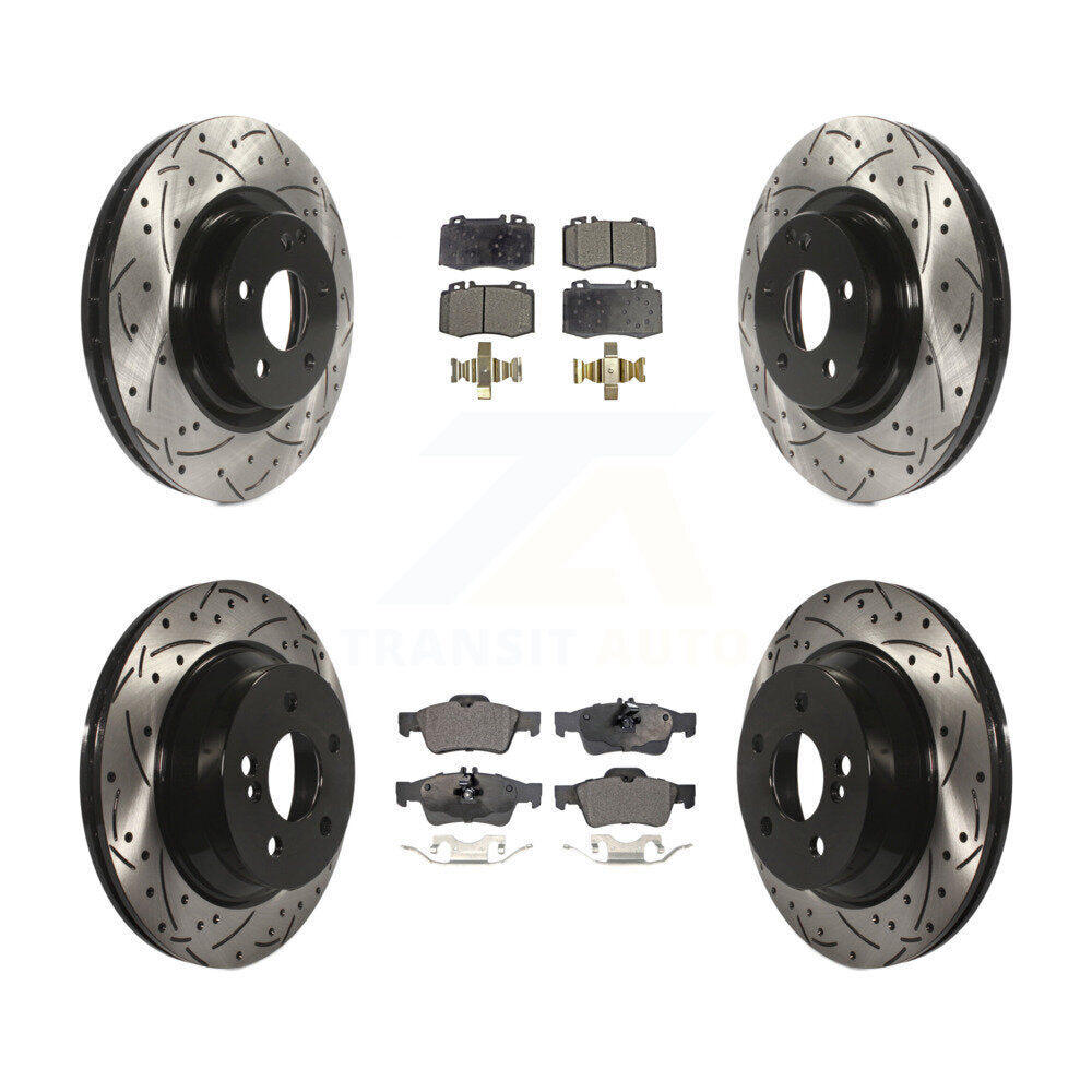 Transit Auto KDT-100327 Disc Brake Kit for 2006-2011 Mercedes-Benz CLS550, Mercedes-Benz E550, Mercedes-Benz CLS500 - Front and Rear