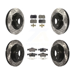Transit Auto KDT-100327 Disc Brake Kit for 2006-2011 Mercedes-Benz CLS550, Mercedes-Benz E550, Mercedes-Benz CLS500 - Front and Rear
