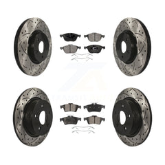 Transit Auto KDT-100328 Disc Brake Kit for 2014 Ford Transit Connect - Front and Rear