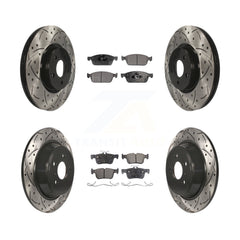 Transit Auto KDT-100330 Disc Brake Kit for 2017-2019 Lincoln MKC, Ford Escape - Front and Rear