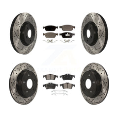 Transit Auto KDT-100331 Disc Brake Kit for 2013-2018 Ford Focus - Front and Rear