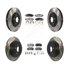Transit Auto KDT-100332 Disc Brake Kit for 2007-2015 Acura ZDX, Honda Pilot, Acura MDX - Front and Rear