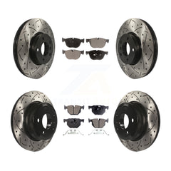 Transit Auto KDT-100335 Disc Brake Kit for 2007-2019 BMW X5, BMW X6 - Front and Rear