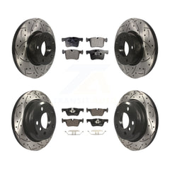 Transit Auto KDT-100348 Disc Brake Kit for 2013-2018 BMW 328d xDrive, BMW 320i xDrive - Front and Rear