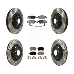 Transit Auto KDT-100357 Disc Brake Kit for 2009-2010 Audi Q5 - Front and Rear