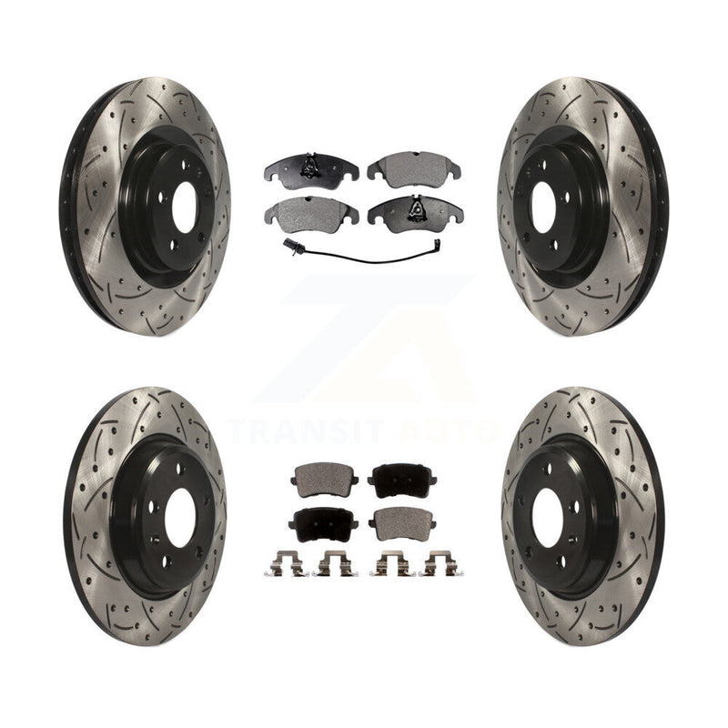 Transit Auto KDT-100357 Disc Brake Kit for 2009-2010 Audi Q5 - Front and Rear