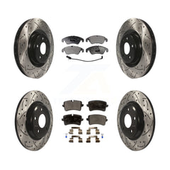 Transit Auto KDT-100358 Disc Brake Kit for 2013 Audi A6 - Front and Rear