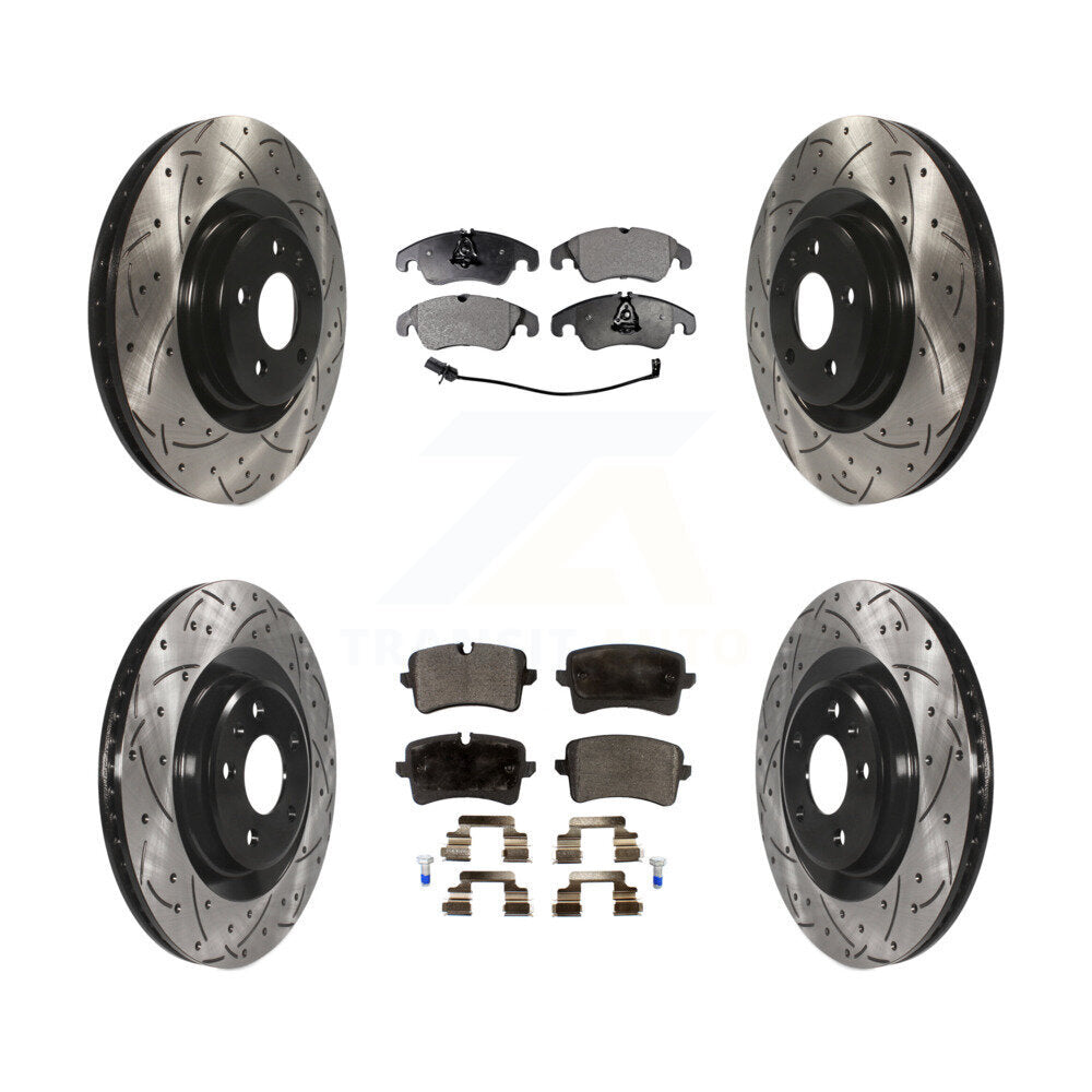 Transit Auto KDT-100360 Disc Brake Kit for 2014-2015 Audi A6, Audi A6 Quattro, Audi A7 Quattro - Front and Rear