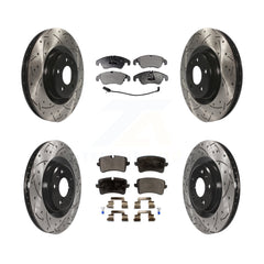 Transit Auto KDT-100360 Disc Brake Kit for 2014-2015 Audi A6, Audi A6 Quattro, Audi A7 Quattro - Front and Rear