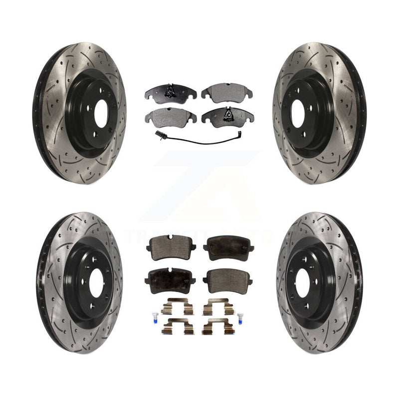 Transit Auto KDT-100360 Disc Brake Kit for 2014-2015 Audi A6, Audi A6 Quattro, Audi A7 Quattro - Front and Rear