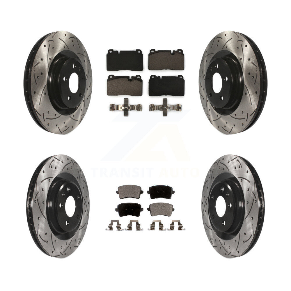 Transit Auto KDT-100361 Disc Brake Kit for 2013-2017 Audi Q5 - Front and Rear