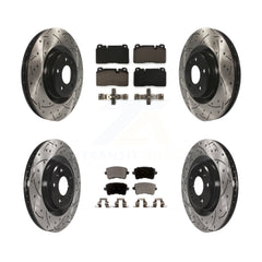 Transit Auto KDT-100361 Disc Brake Kit for 2013-2017 Audi Q5 - Front and Rear