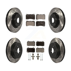 Transit Auto KDT-100363 Disc Brake Kit for 2010-2016 Hyundai Genesis Coupe - Front and Rear