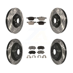 Transit Auto KDT-100365 Disc Brake Kit for 2010-2015 Volvo XC60 - Front and Rear
