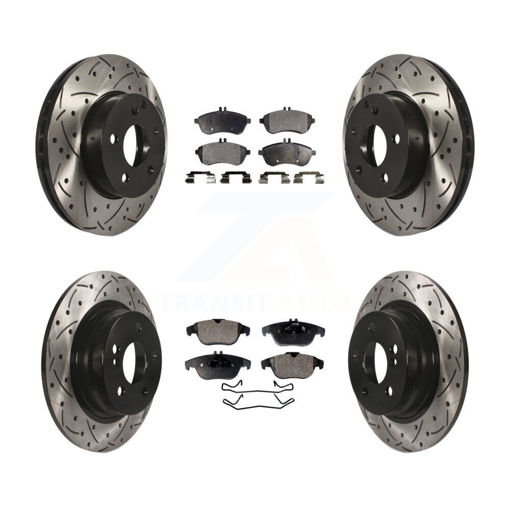 Transit Auto KDT-100367 Disc Brake Kit for 2008-2011 Mercedes-Benz C250, Mercedes-Benz C230 - Front and Rear
