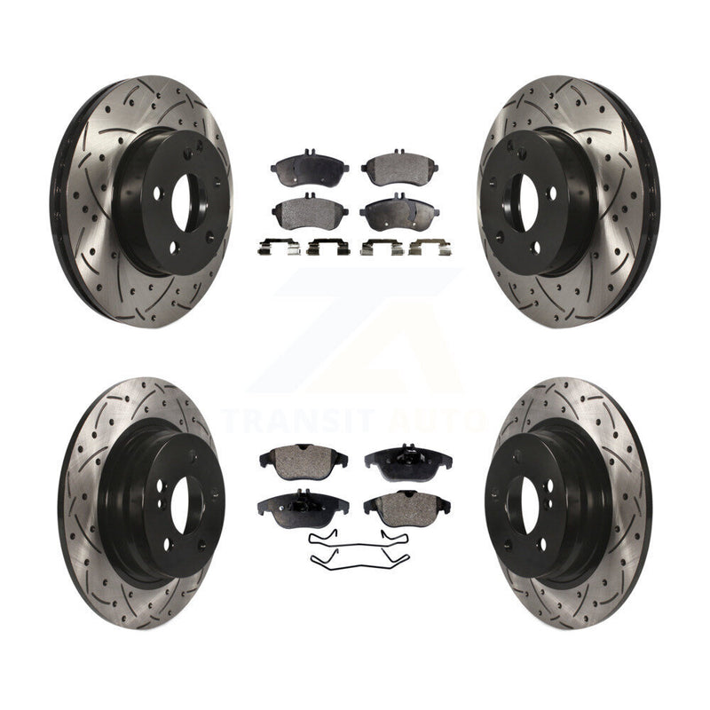 Transit Auto KDT-100367 Disc Brake Kit for 2008-2011 Mercedes-Benz C250, Mercedes-Benz C230 - Front and Rear