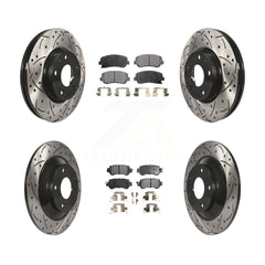 Transit Auto KDT-100391 Disc Brake Kit for 2013-2015 Mazda CX-5 - Front and Rear