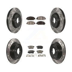 Transit Auto KDT-100398 Disc Brake Kit for 2013-2017 Honda Accord - Front and Rear
