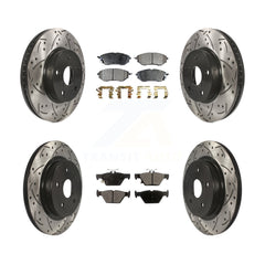 Transit Auto KDT-100417 Disc Brake Kit for 2015 Subaru Legacy - Front and Rear