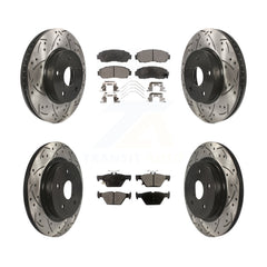 Transit Auto KDT-100418 Disc Brake Kit for 2016-2019 Subaru Legacy - Front and Rear