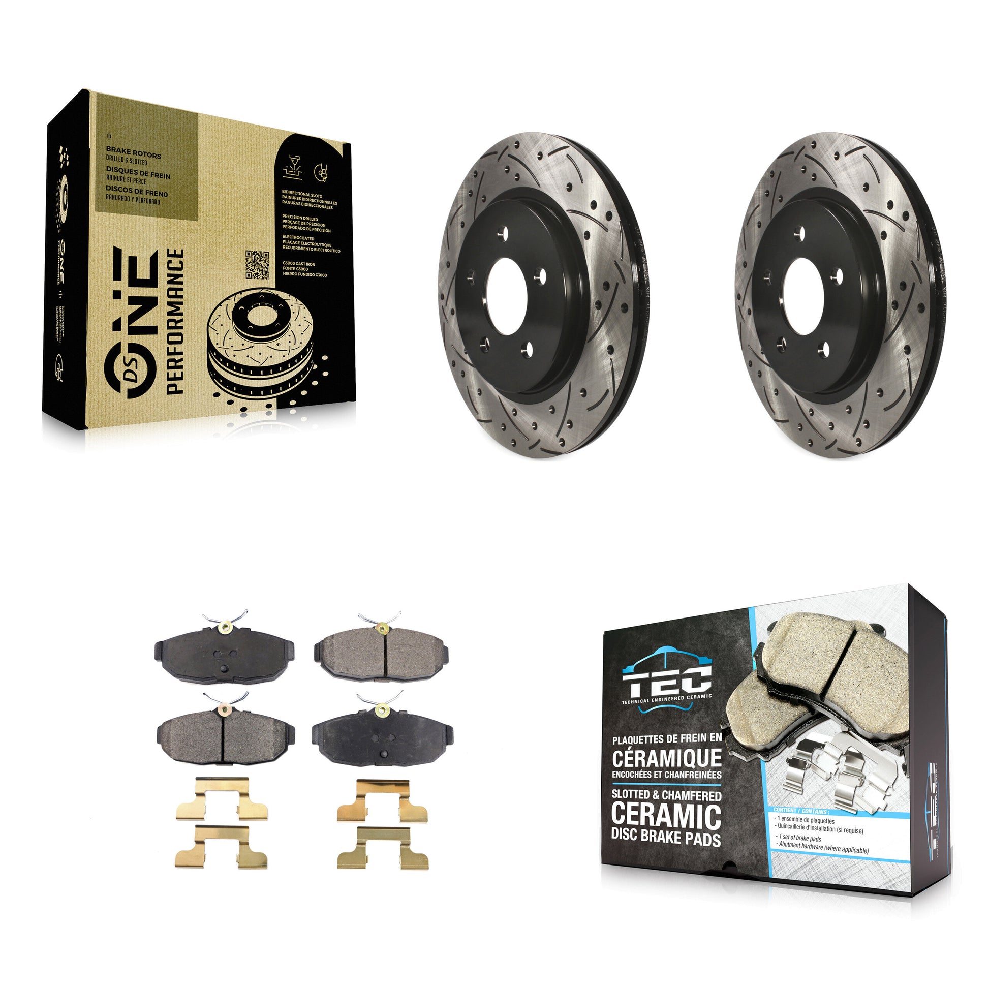 Transit Auto KDT-100447 Disc Brake Kit for 2005-2011 Ford Mustang - Rear