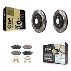 Transit Auto KDT-100447 Disc Brake Kit for 2005-2011 Ford Mustang - Rear