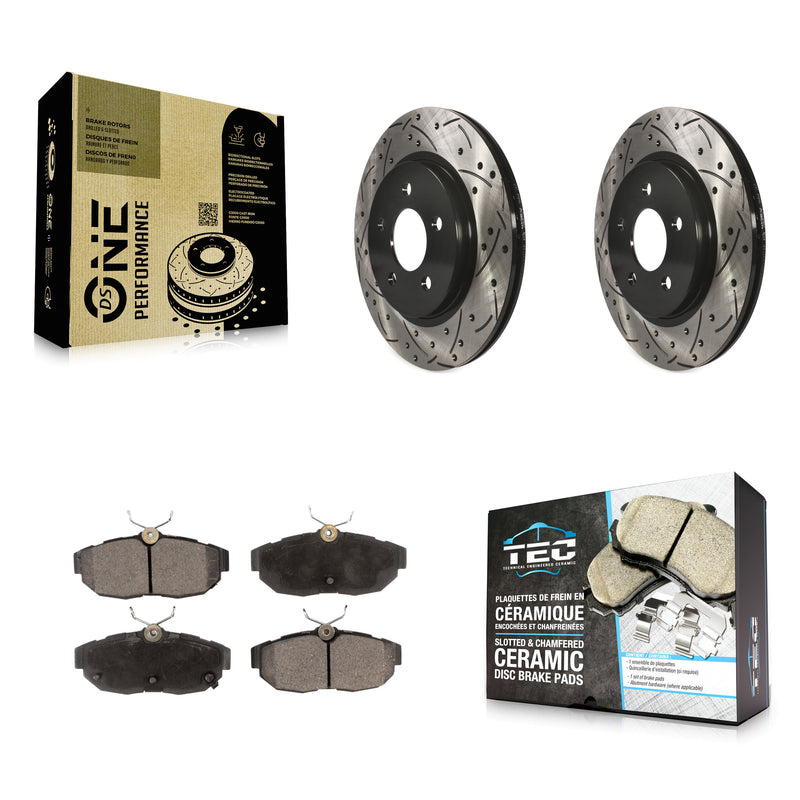 Transit Auto KDT-100448 Disc Brake Kit for 2011-2014 Ford Mustang - Rear