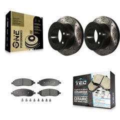Transit Auto KDT-100455 Disc Brake Kit for 2005-2007 Ford F-250 Super Duty, Ford F-350 Super Duty - Rear