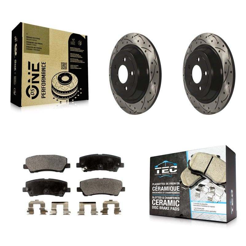 Transit Auto KDT-100470 Disc Brake Kit for 2015-2023 Ford Mustang - Rear