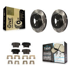 Transit Auto KDT-100474 Disc Brake Kit for 2005-2023 Dodge Challenger, Dodge Charger and More - Rear