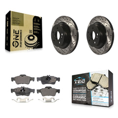 Transit Auto KDT-100495 Disc Brake Kit for 2003-2016 Mercedes-Benz E350, Mercedes-Benz E400 and More - Rear