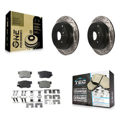 Transit Auto KDT-100497 Disc Brake Kit for 2007-2012 Acura RDX - Rear