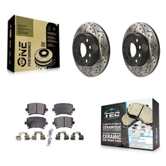 Transit Auto KDT-100500 Disc Brake Kit for 2005-2010 Audi A3, Audi A3 Quattro and More - Rear