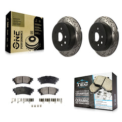 Transit Auto KDT-100505 Disc Brake Kit for 2014-2015 Lexus IS250 - Rear