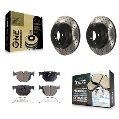 Transit Auto KDT-100511 Disc Brake Kit for 2007-2019 BMW X5, BMW X6 - Rear