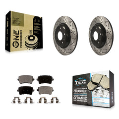 Transit Auto KDT-100520 Disc Brake Kit for 2008-2017 Audi Q5, Audi A4 allroad and More - Rear
