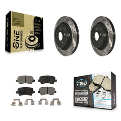 Transit Auto KDT-100526 Disc Brake Kit for 2010-2017 Volvo XC60 - Rear