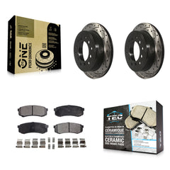 Transit Auto KDT-100527 Disc Brake Kit for 2010-2023 Lexus GX460, Toyota 4Runner, Toyota FJ Cruiser - Rear