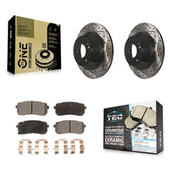 Transit Auto KDT-100529 Disc Brake Kit for 2015-2021 Kia Sedona - Rear