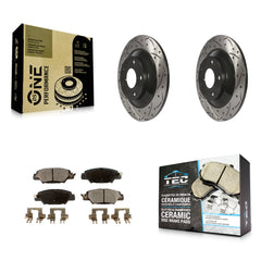 Transit Auto KDT-100550 Disc Brake Kit for 2016-2024 Mazda CX-5 - Rear