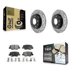 Transit Auto KDT-100559 Disc Brake Kit for 2014-2018 Mazda 3, Mazda 3 Sport - Rear