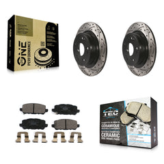 Transit Auto KDT-100573 Disc Brake Kit for 2016-2022 Honda HR-V - Rear