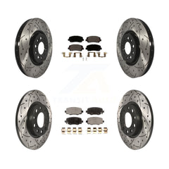 Transit Auto KDT-100589 Disc Brake Kit for 2015-2017 Chrysler 200 - Front and Rear