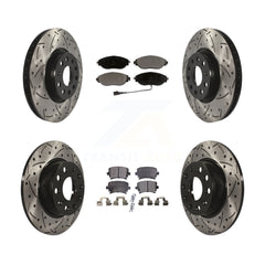 Transit Auto KDT-100593 Disc Brake Kit for 2015 Volkswagen GTI - Front and Rear