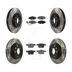Transit Auto KDT-100597 Disc Brake Kit for 2015-2023 Volkswagen Taos, Audi A3 and More - Front and Rear