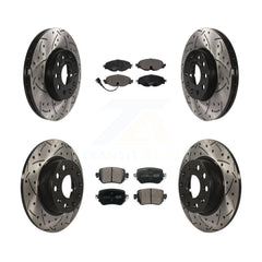 Transit Auto KDT-100598 Disc Brake Kit for 2015-2021 Volkswagen Golf, Volkswagen Golf SportWagen - Front and Rear