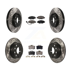 Transit Auto KDT-100600 Disc Brake Kit for 2015 Volkswagen Golf SportWagen - Front and Rear