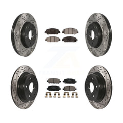 Transit Auto KDT-100608 Disc Brake Kit for 2016-2022 Honda HR-V - Front and Rear