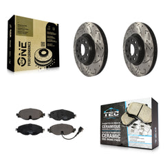 Transit Auto KDT-100617 Disc Brake Kit for 2015-2023 Volkswagen Taos, Volkswagen Passat and More - Front
