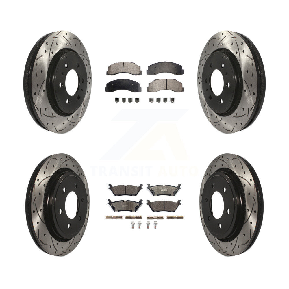 Transit Auto KDT-100624 Disc Brake Kit for 2015-2017 Ford F-150 - Front and Rear